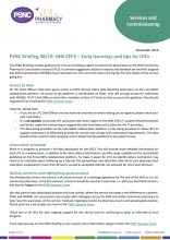 PSNC Briefing 58/19: NHS CPCS: Early learnings and tips for LPCs